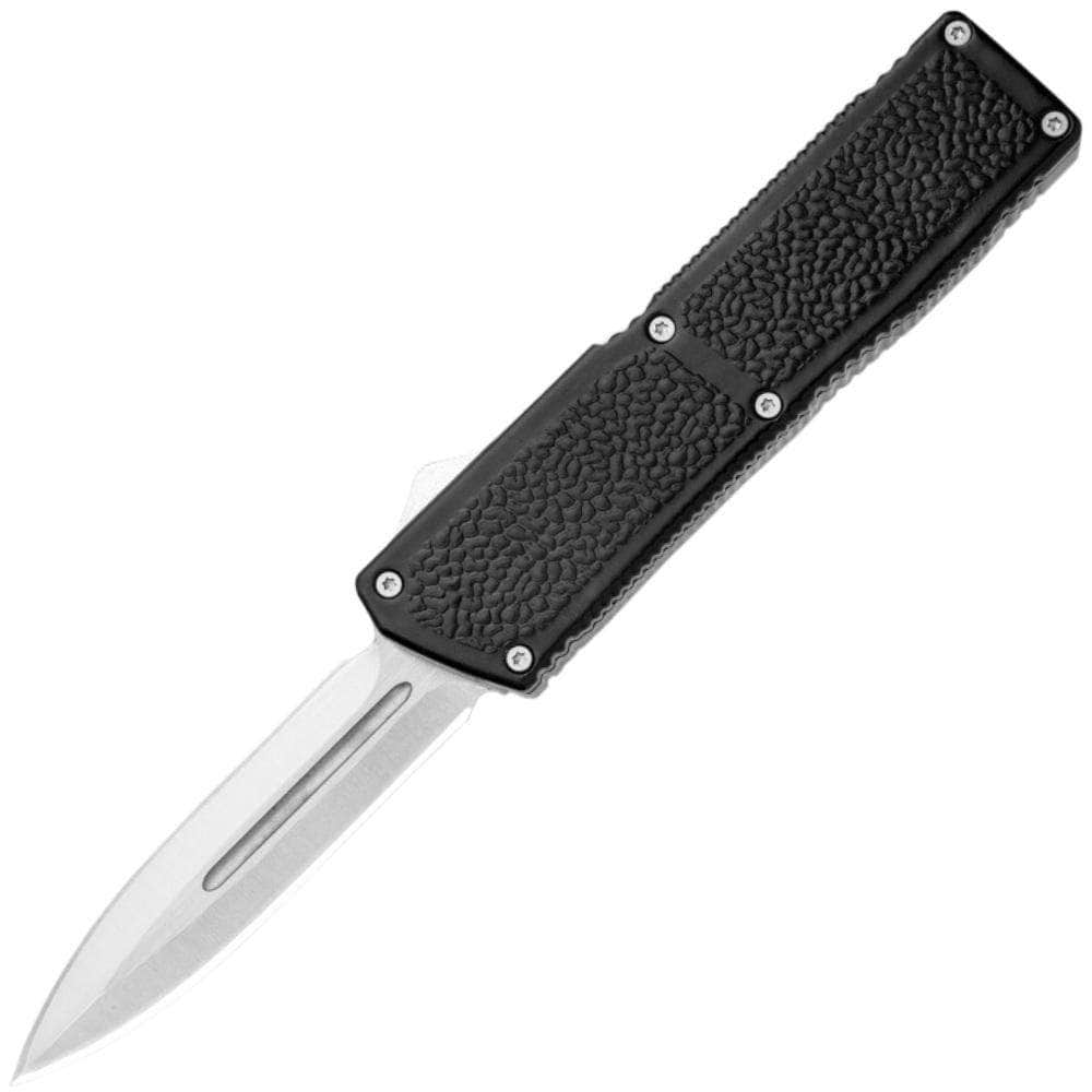 Lightning Elite Black D/A OTF, 3.25 Spear Point Blade, Aluminum Handle - LNGELBKS Low Pice Fee Shipping