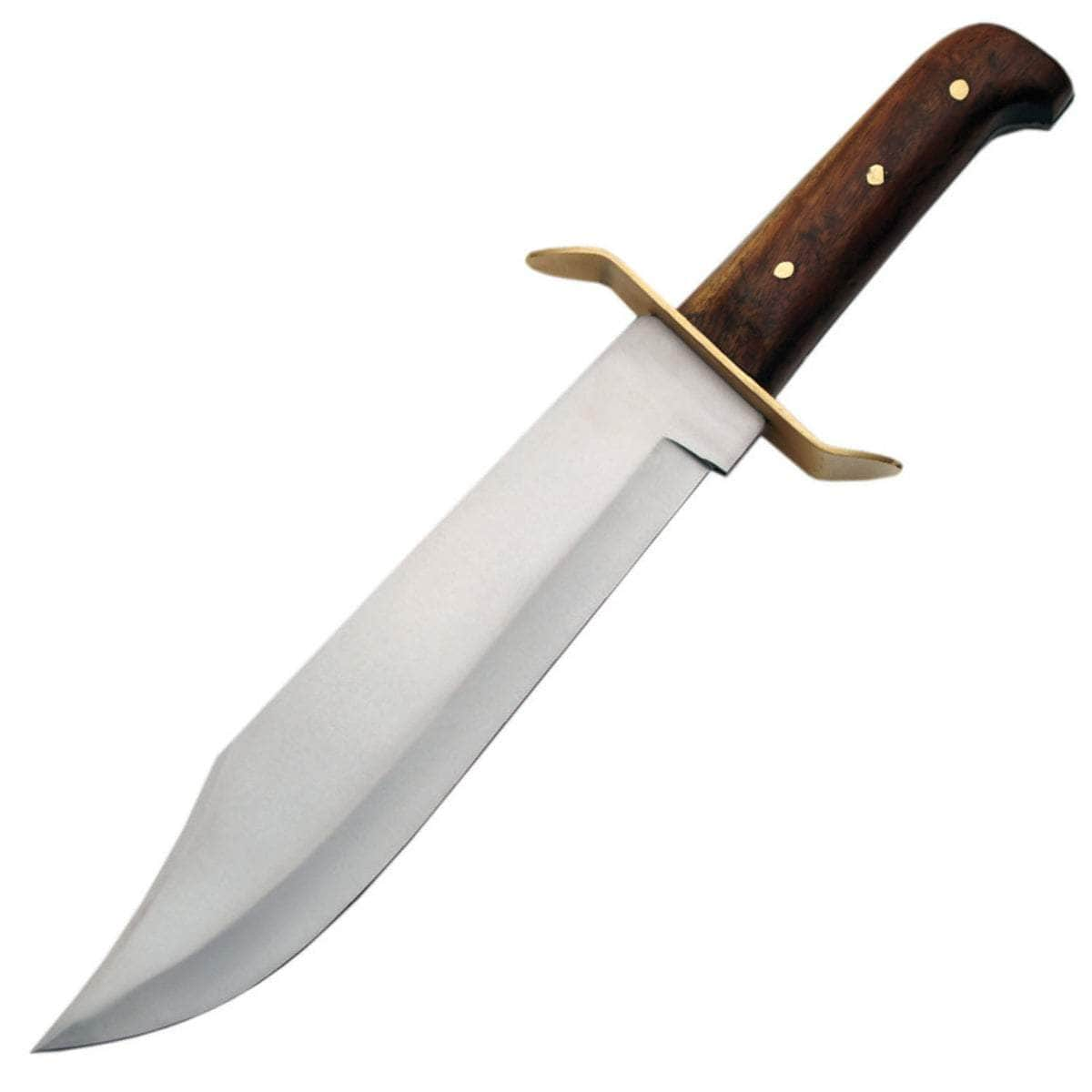 Rite Edge Bowie Knife, 15 Overall Length, Wood Handle, Sheath 202858-SS Clearance Latest