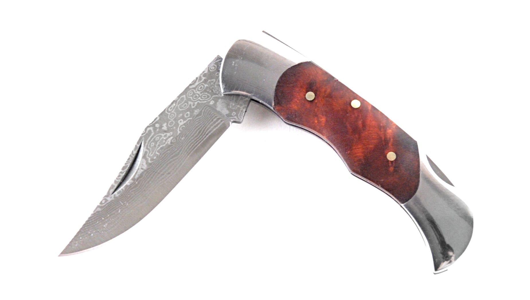 Boker Magnum Lady, 2.32 Damascus Blade, Burl Wood Handle - 01MB788DAM Cheap Sale 2025 Newest