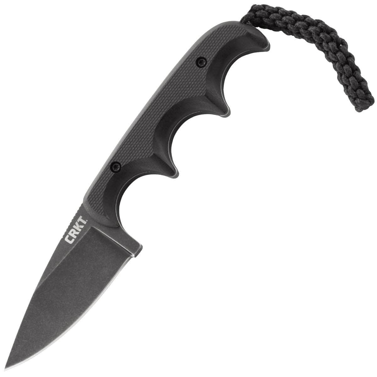 CRKT Minimalist, 2.16 Black Drop Point Blade, G10 Handle, Sheath - 2384K Cheap Sale Now