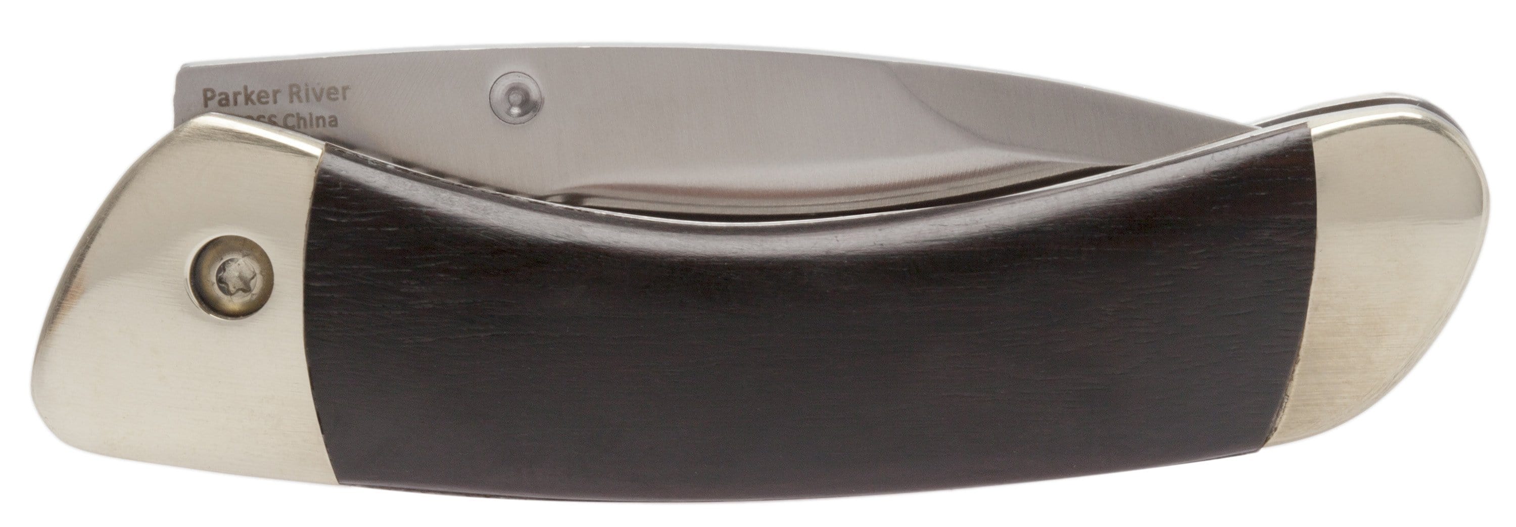 Engraved Parker River Classic Folding Knife, 2.75 Blade, Ebony Handle Sale Manchester