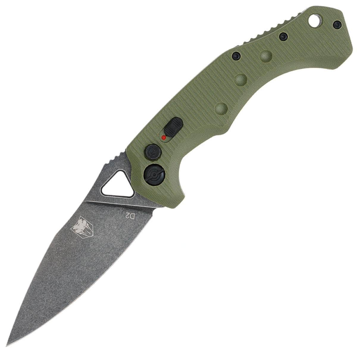 CobraTec OD Green Ryker, 3.75 Auto D2 Blade, G10 Handle - ODGAFRYK Get To Buy