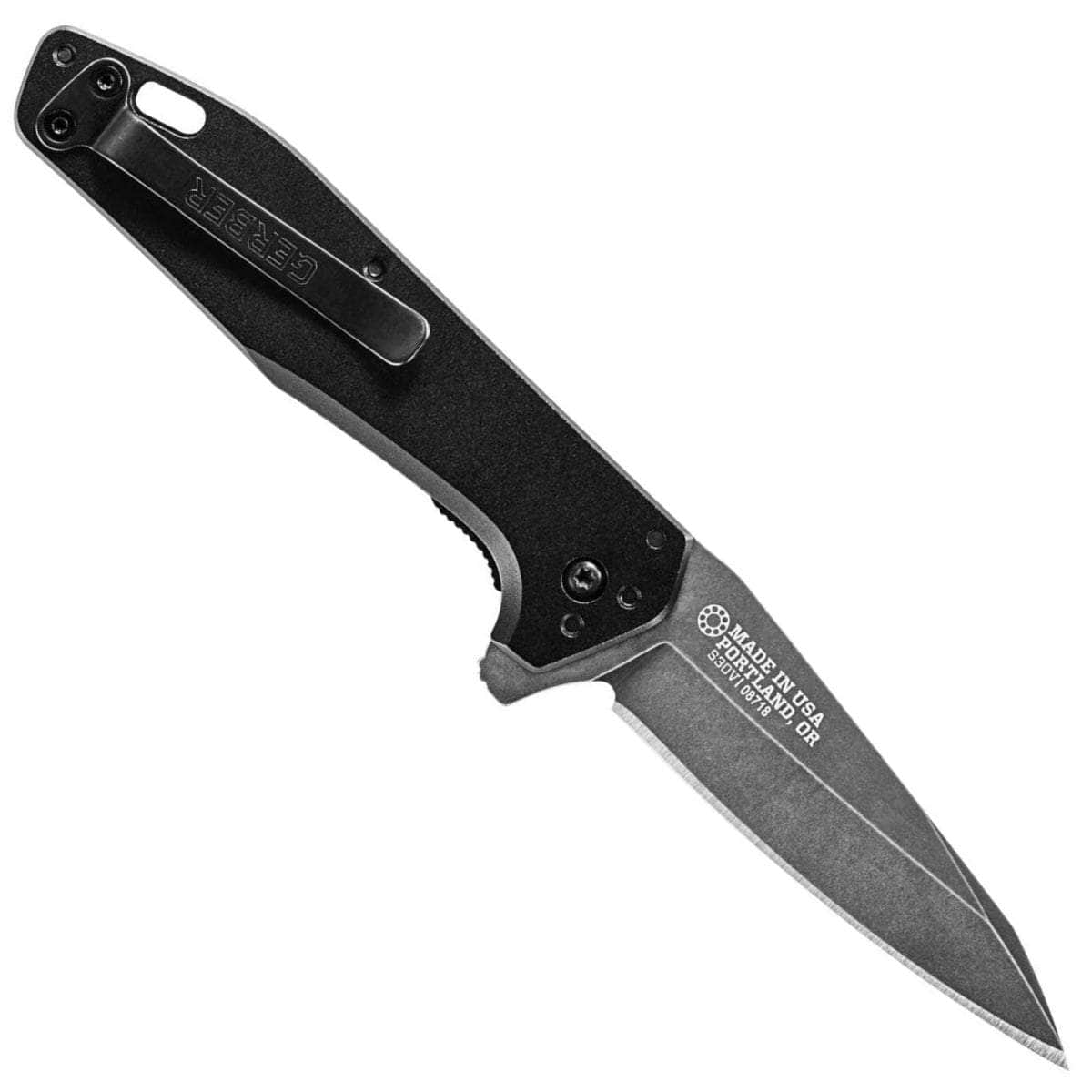 Gerber Fastball, 3 Assisted Black Blade, Black Aluminum Handle - 30-001612 Release Dates Sale Online