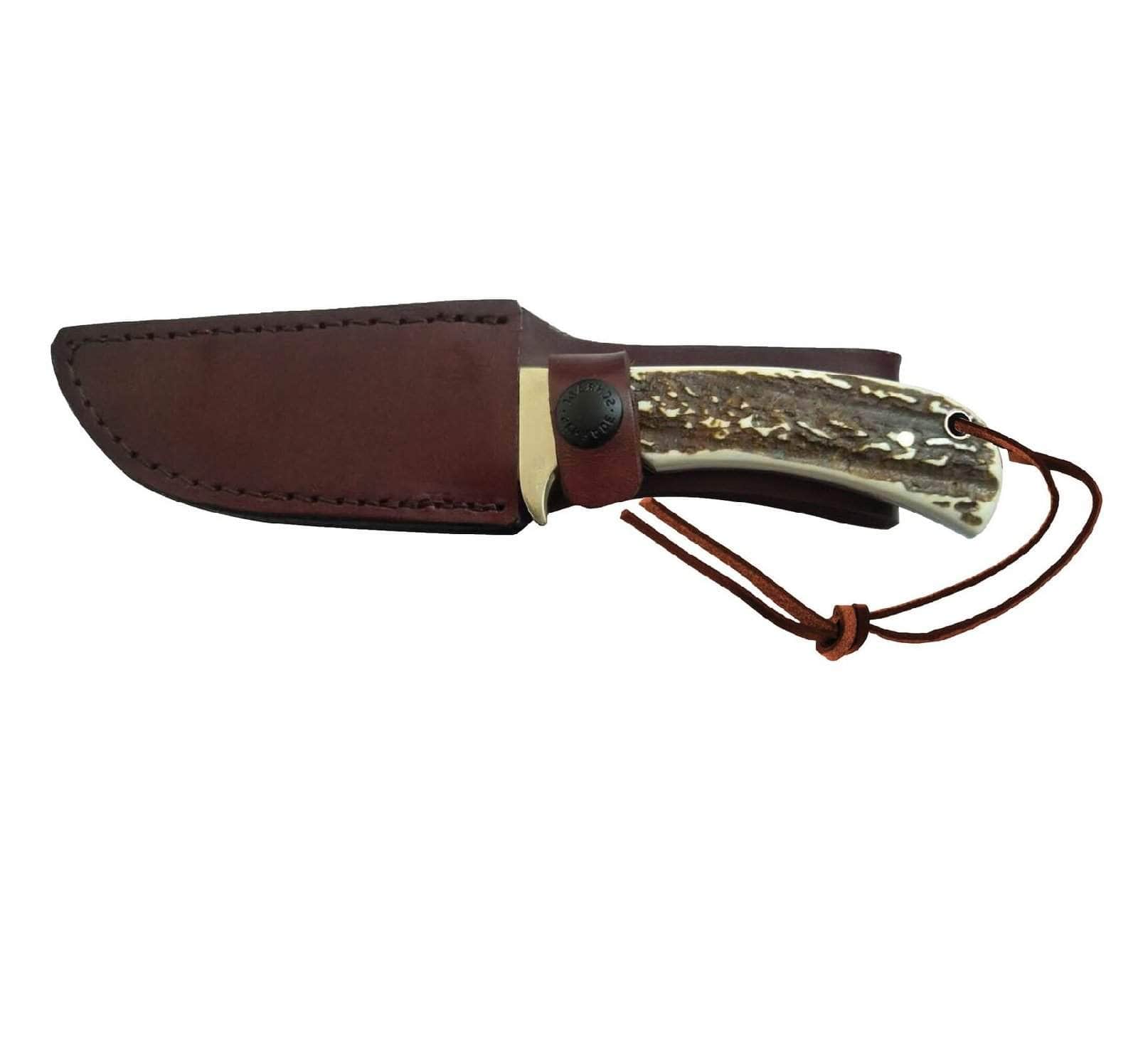 Schrade Uncle Henry Hunter, 4.25 Blade, Staglon Handle, Sheath - 1100034 Buy Cheap How Much
