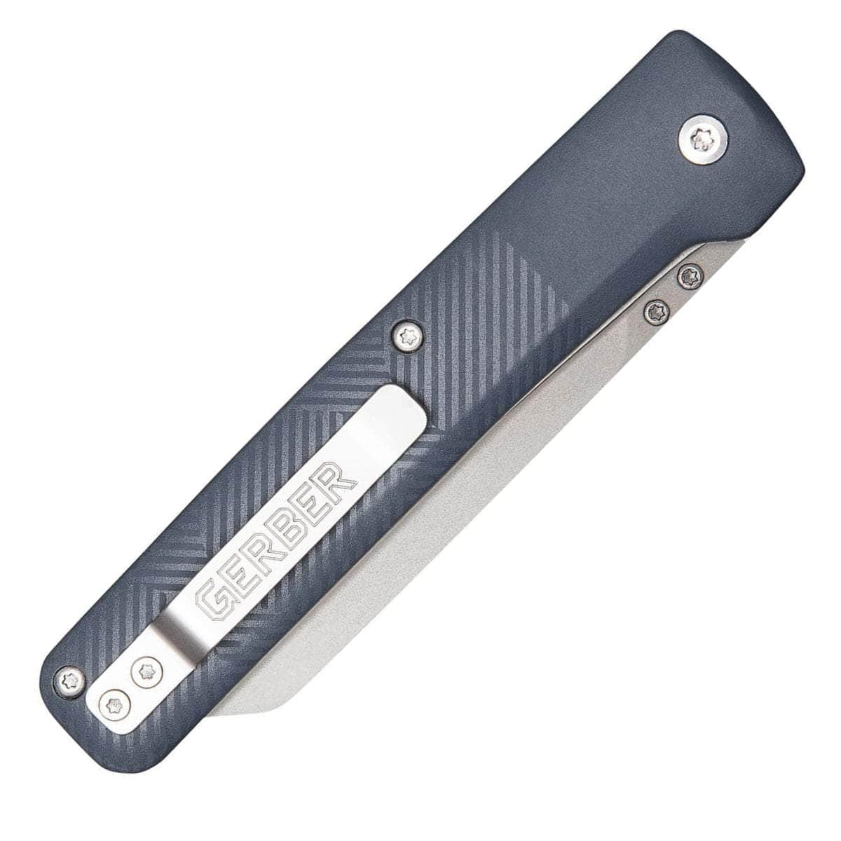 Gerber Pledge, 3.7 Wharncliffe Blade, Urban Blue GFN Handle - 31-004073 Cheap Manchester