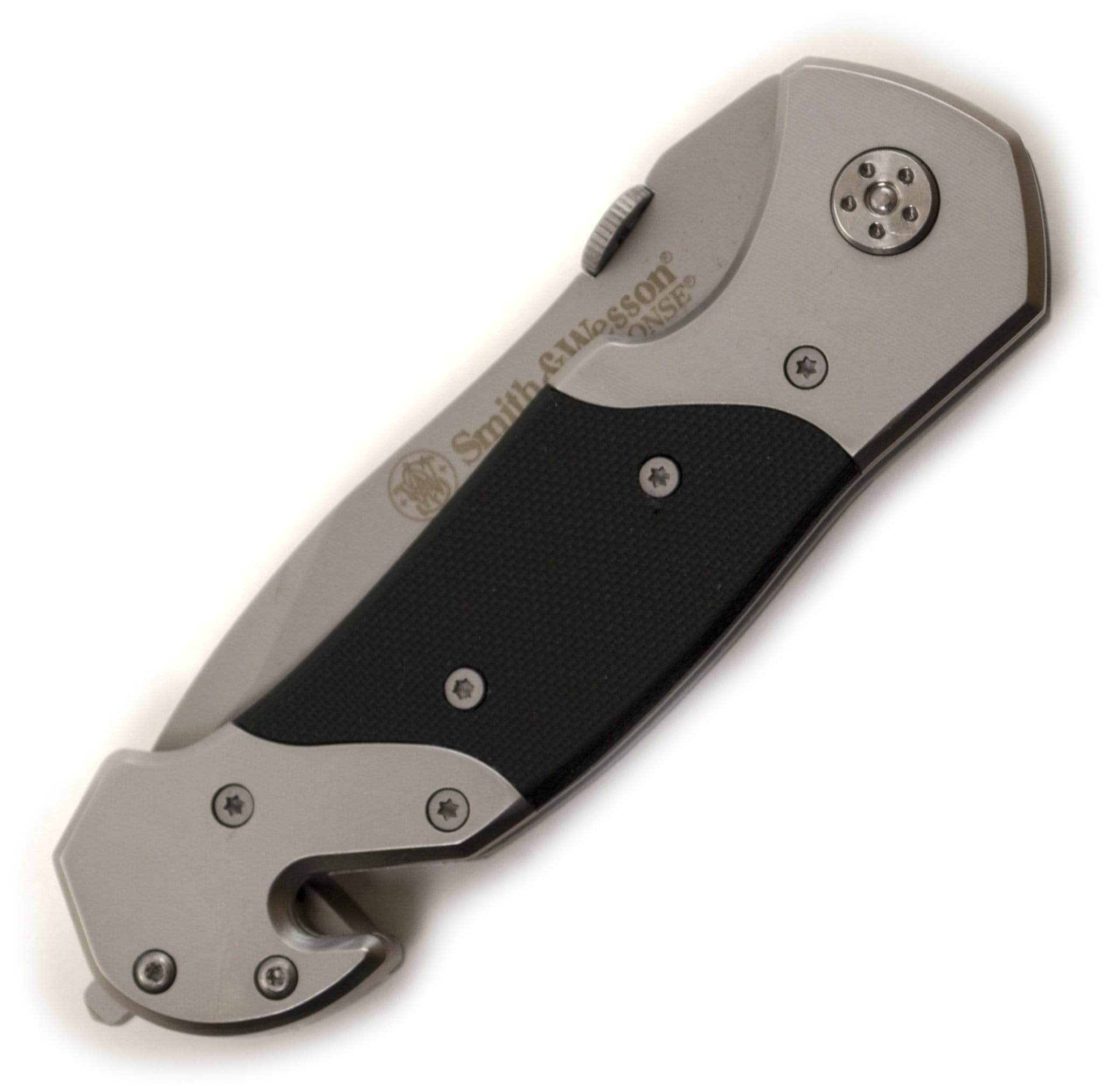 Smith & Wesson 1st Response Rescue Knife, 3.3 Serrated Blade - SWFRS Top Quality For Sale