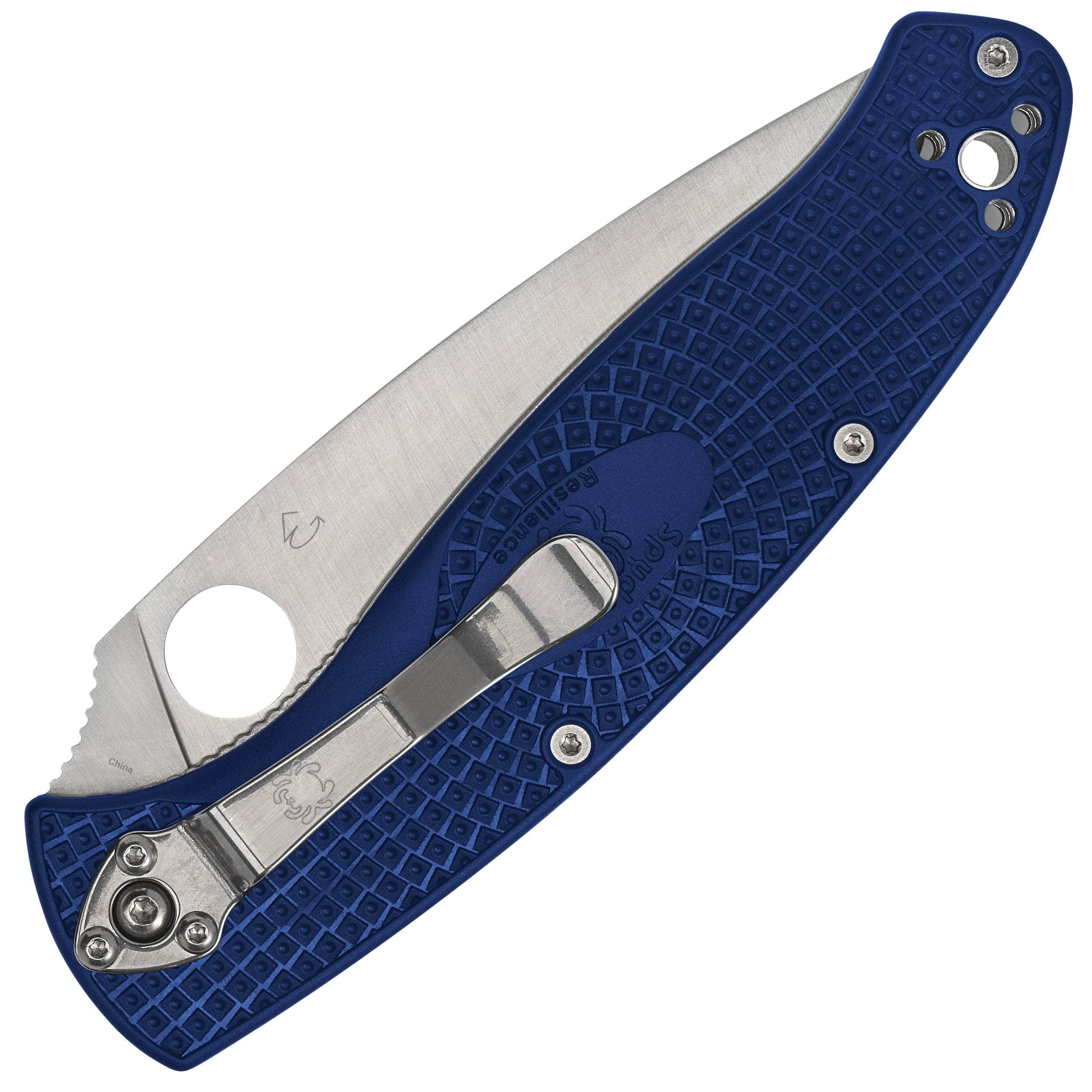 Spyderco Resilience, 4.2 CPM S35VN Blade, Blue FRN Handle - C142PBL Clearance Store Cheap Online