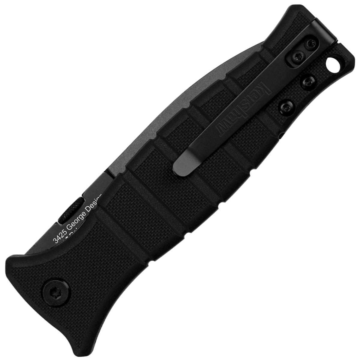 Kershaw XCOM, 3.6 Black Blade, Black GFN Handle - 3425 Choice For Sale