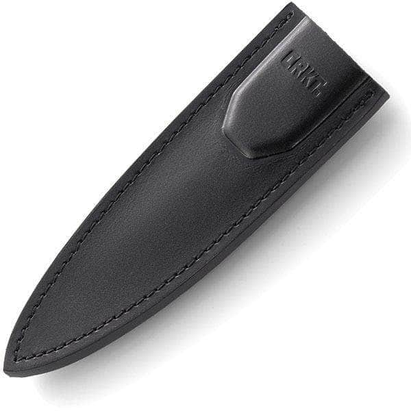 CRKT Shrill, 4.7 Dual Plain Blade, Micarta Handle, Leather Sheath - 2075 Free Shipping New Styles