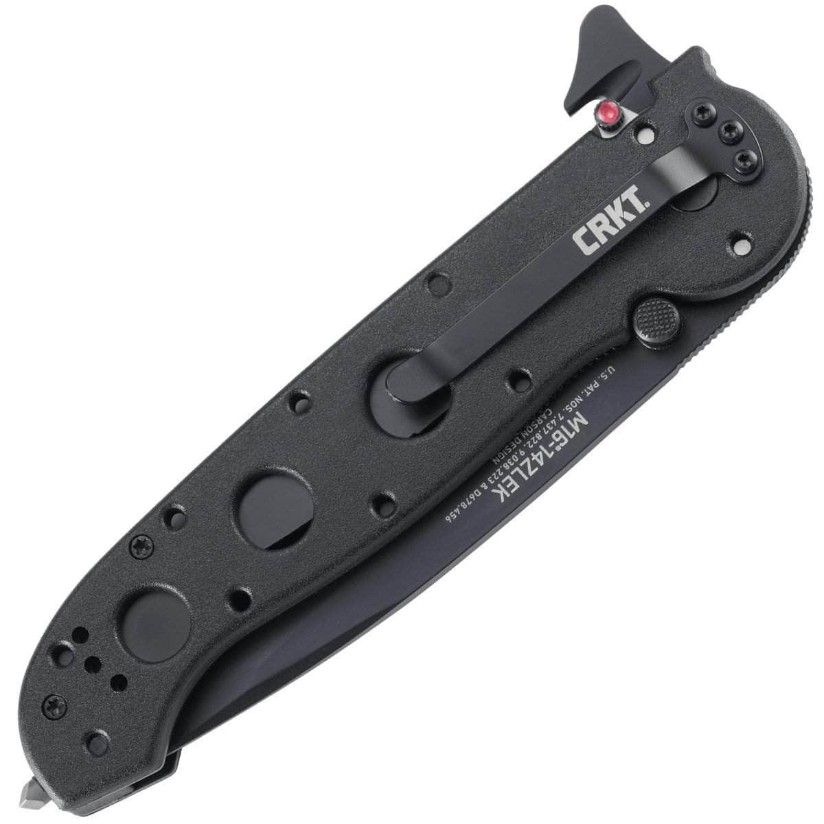 CRKT M16-14ZLEK Rescue Knife, 3.75 Combo Tanto Blade, Black GRN Handle Cheap With Paypal