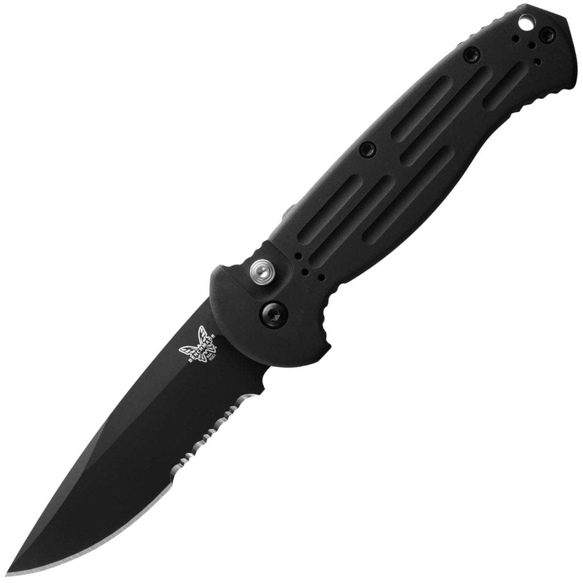 Benchmade 9051SBK AFO II Automatic Knife, 3.59 Partially Serrated Blade 9051SBK Excellent Sale Online