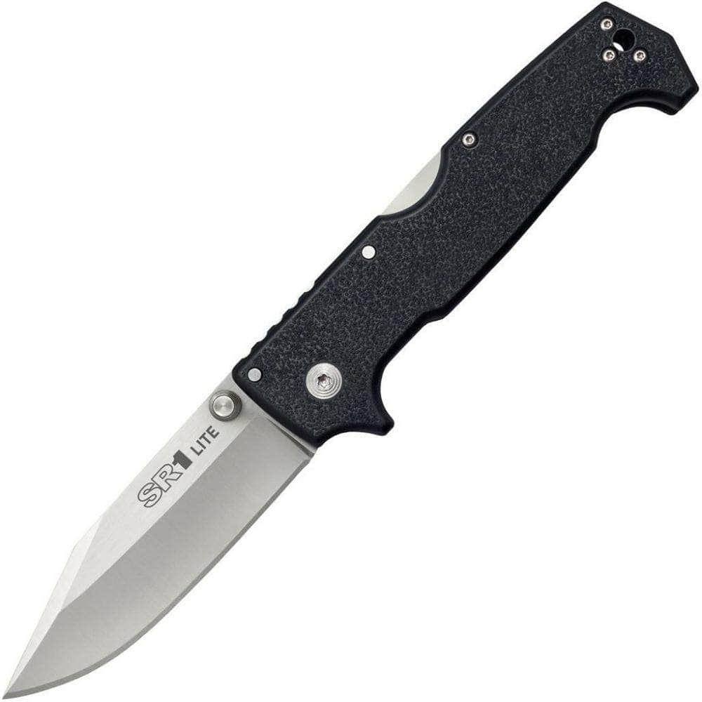 Cold Steel SR1 Lite, 4 Clip Point Blade, Black Griv-Ex Handle - 62K1 Discount For Nice