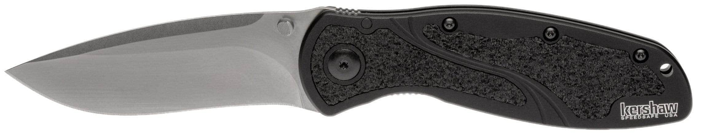 Kershaw Blur, 3.4 S30V Stonewash Blade, Black Aluminum Handle - 1670S30V 2025 Sale Online