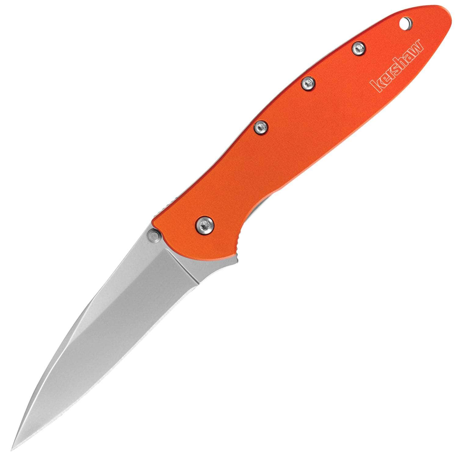 Kershaw Leek, 3 Assisted Blade, Orange Aluminum Handle - 1660OR Cheap Sale 2025 Newest