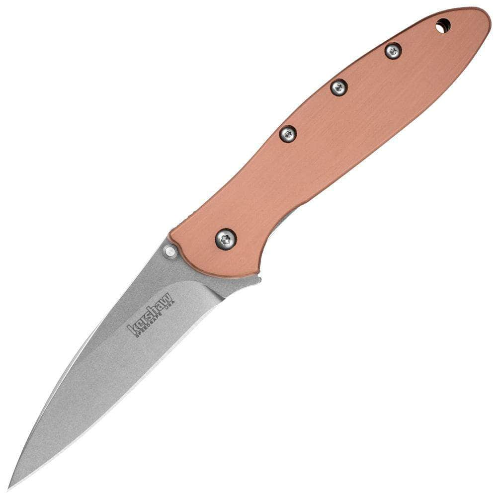 Kershaw Leek Copper, 3 CPM 154 Steel Blade, Copper Handle - 1660CU Discount Best Store To Get