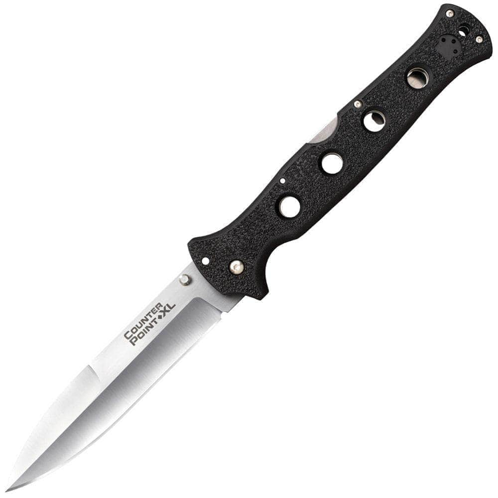 Cold Steel Counter Point XL, 6 AUS10A Blade, Black Griv-Ex Handle - 10AA Clearance Online Fake