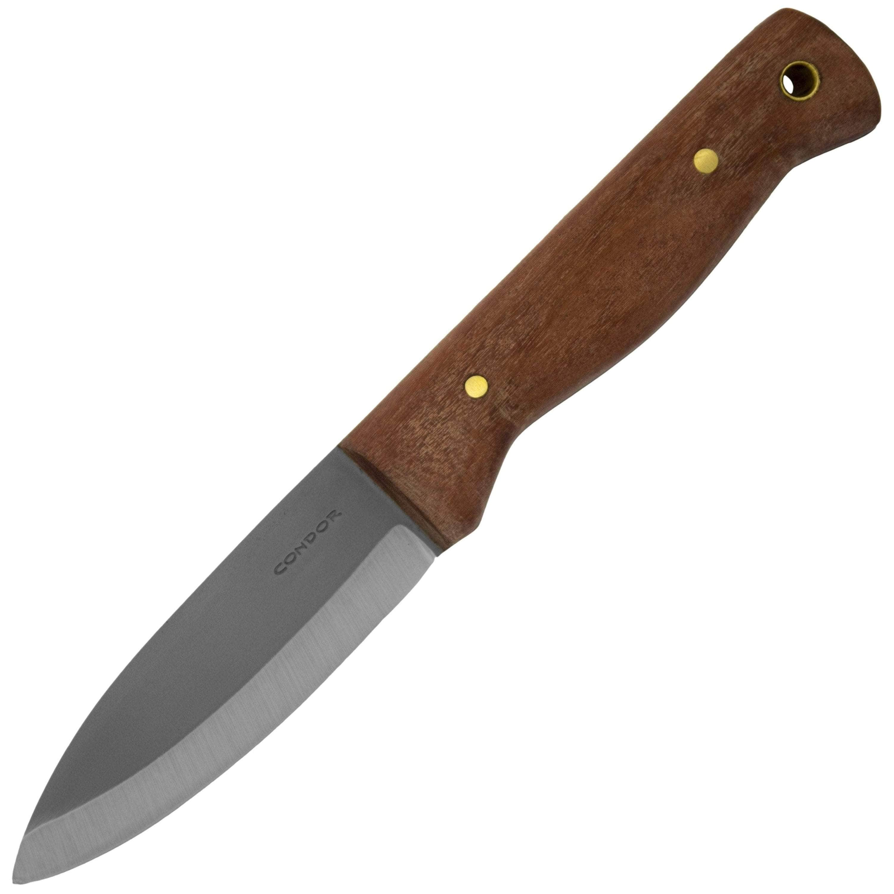 Condor Bushlore, 4.31 1075 Blade, Hardwood Handle, Leather Sheath - CTK232-4.3HC Outlet Cheap Pice