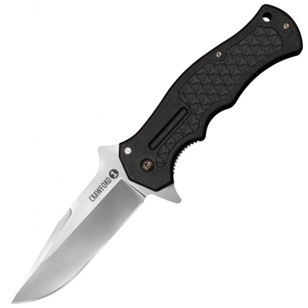 Cold Steel Crawford Model 1, 3.5 Blade, Black Zy-Ex Handle - 20MWCB Cheap Online Store Manchester