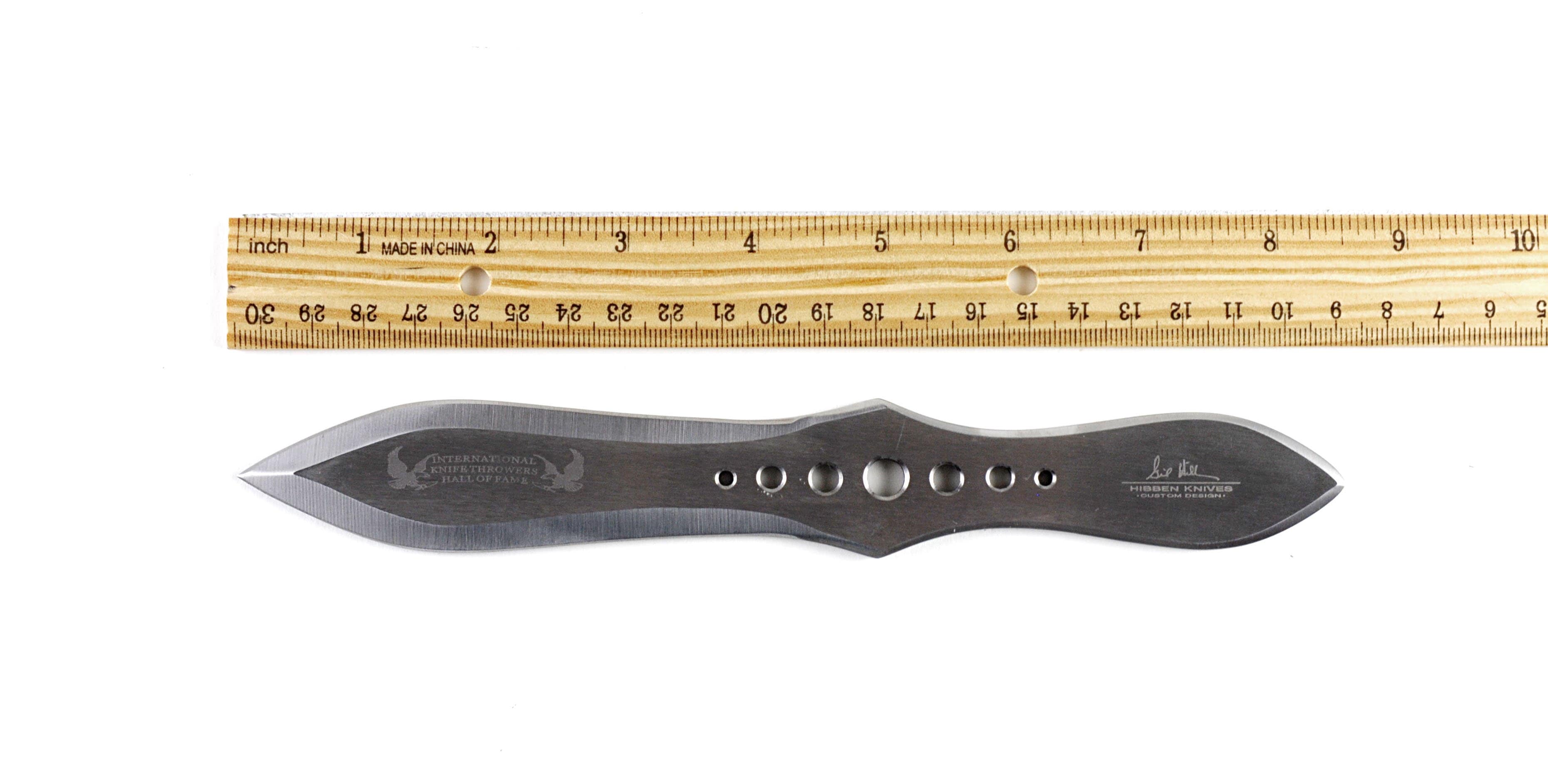 Hibben Small Competition Triple Thrower Set, 3 8.5 Knives, Sheath - GH2034 Cheapest Pice Online