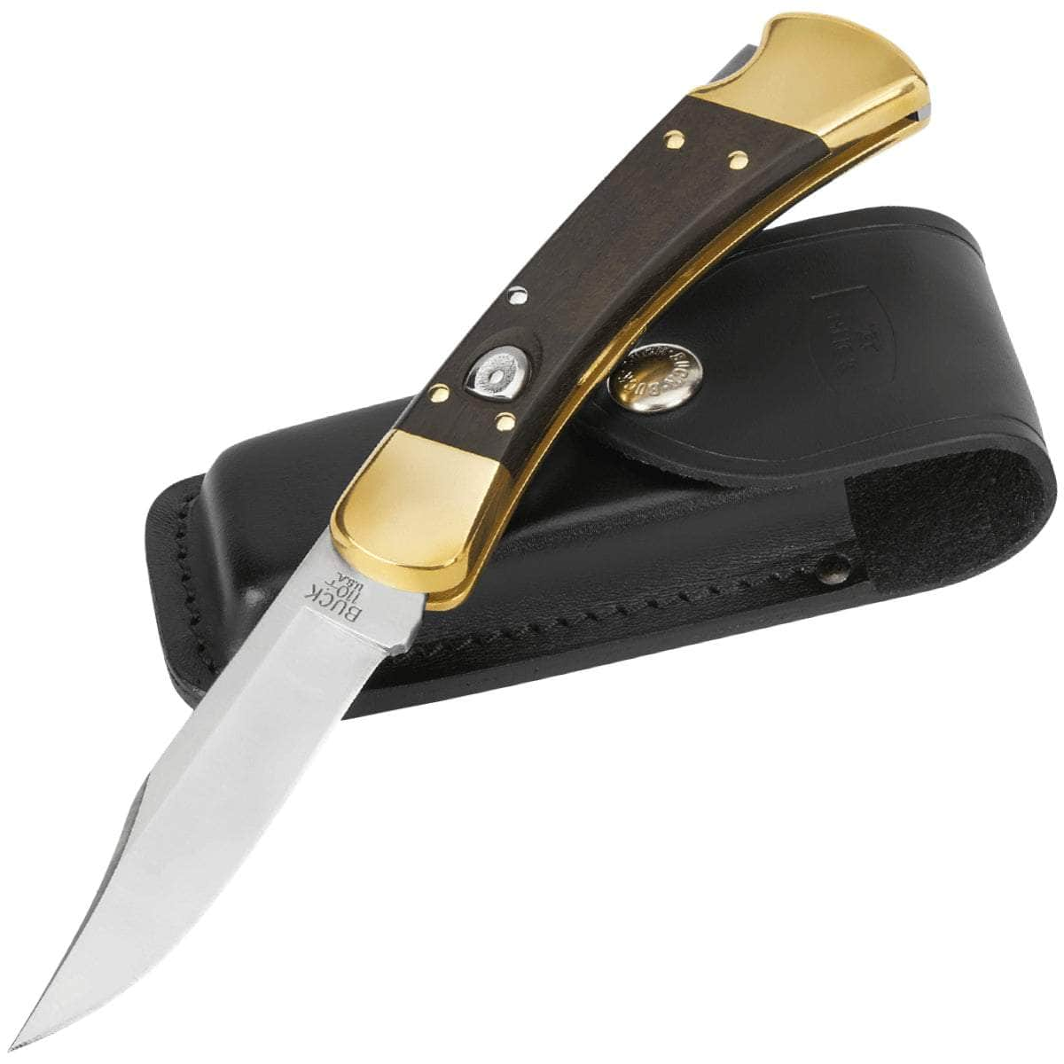 Buck 110 Auto, 3.75 420HC Blade, Crelicam Ebony Handle - 0110BRSA 2025 New Cheap Pice