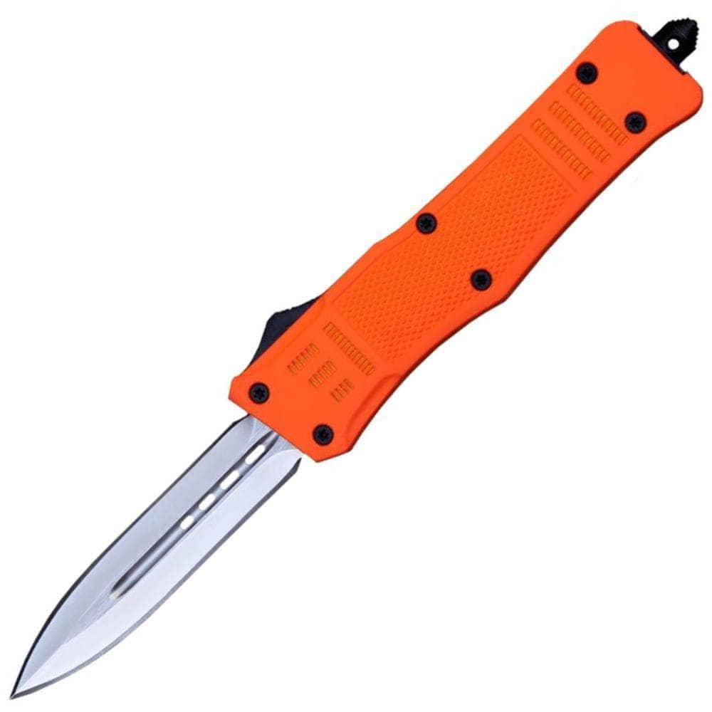 Delta Force Full Size OTF, 3.75 Spear Point Blade, Orange Handle - DFSPOR Geniue Stockist