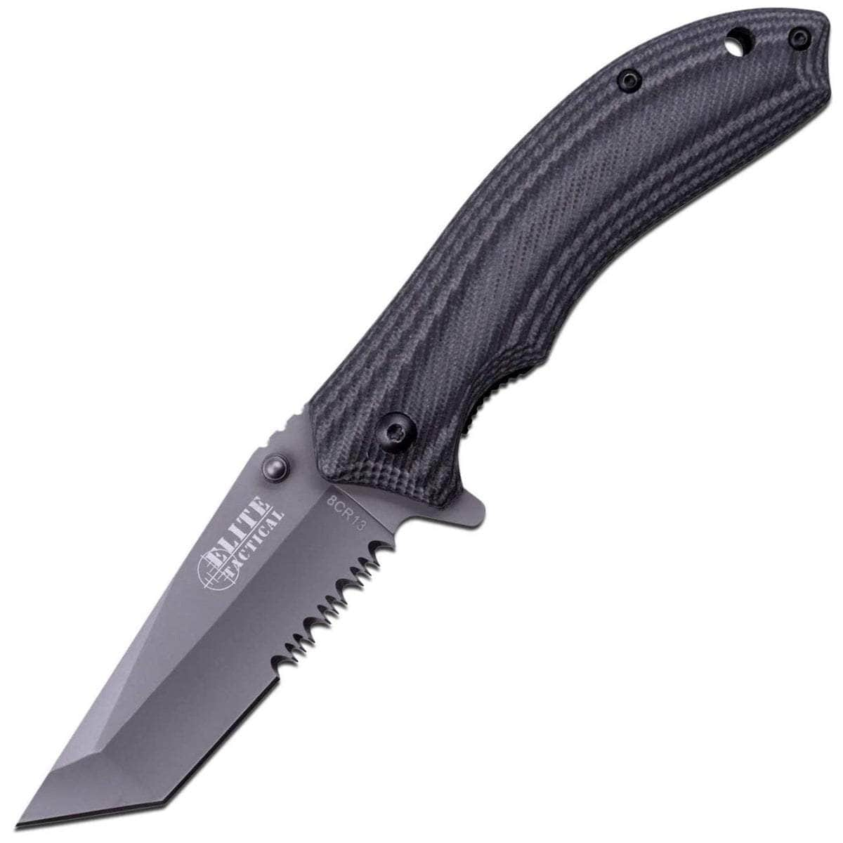 Master Cutlery Elite Tactical Folder, 3.25 Combo Tanto Blade, G10 Handle - ET-A1023-SO Free Shipping Cheap Real