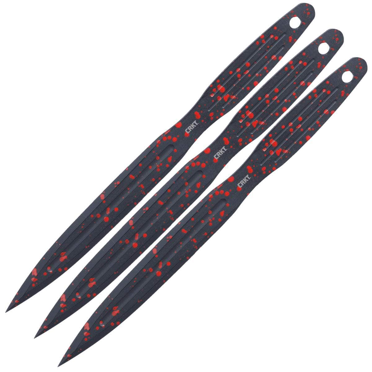 CRKT Onion Throwing Knives, 3-Piece Set, 11.66 Throwers, Sheath - K930RKP Cheap Websites