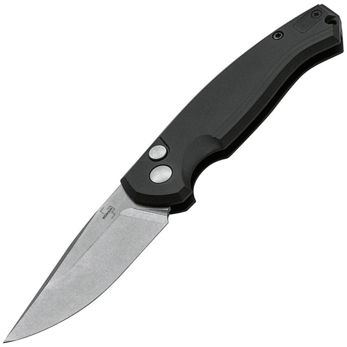 Boker Plus Karakurt Auto, 3 154CM Stonewashed Blade, Aluminum Handle - 01BO363 New Arrival