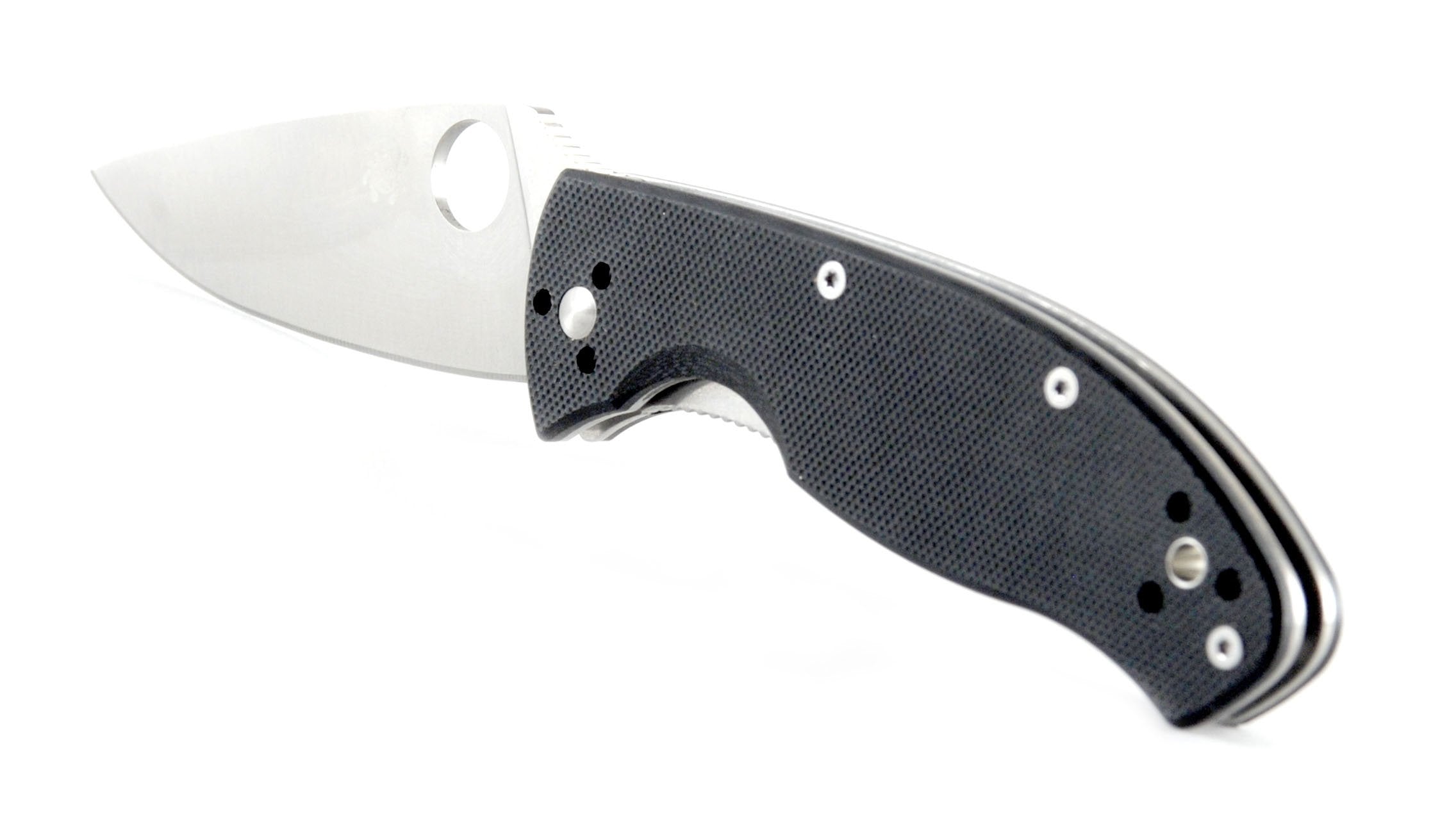 Spyderco Tenacious, 3.39 Plain Satin Blade, Black G10 Handle - C122GP Latest Collections Online