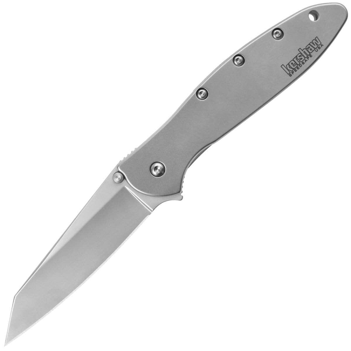 Kershaw Random Leek, 3 Reverse Tanto Blade, Stainless Steel Handle - 1660R Factory Outlet Cheap Online