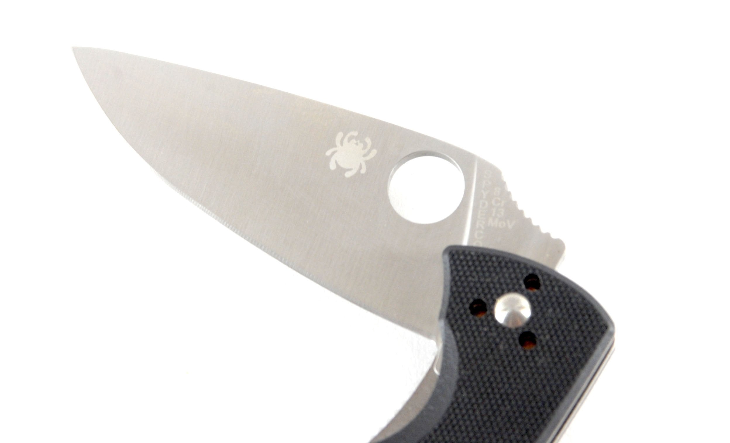 Spyderco Tenacious, 3.39 Plain Satin Blade, Black G10 Handle - C122GP Latest Collections Online