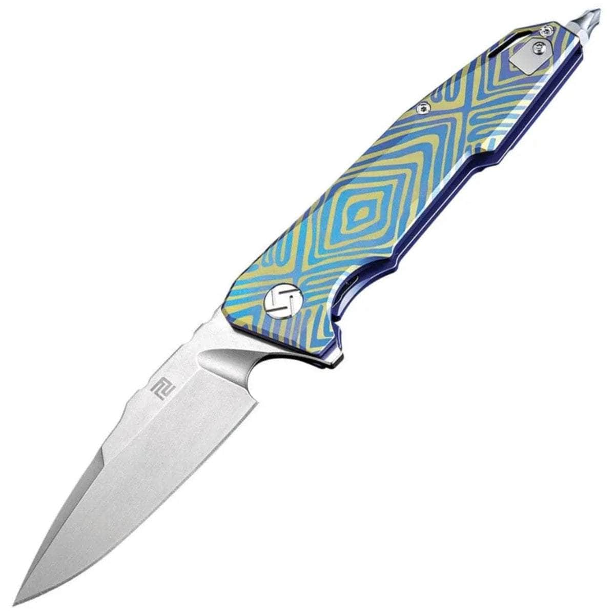 Artisan Predator, 3.74 S35VN Blade, Titanium Handle - 1706G-BU03 Outlet Online