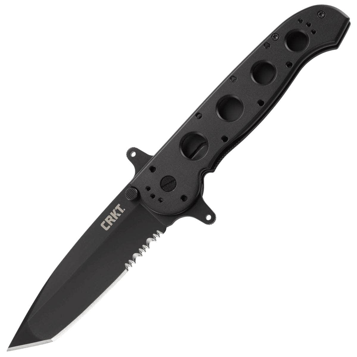 CRKT Special Forces M16-14SF, 4 Combo Edge Blade, Black Aluminum Handle Cheap Sale Popular