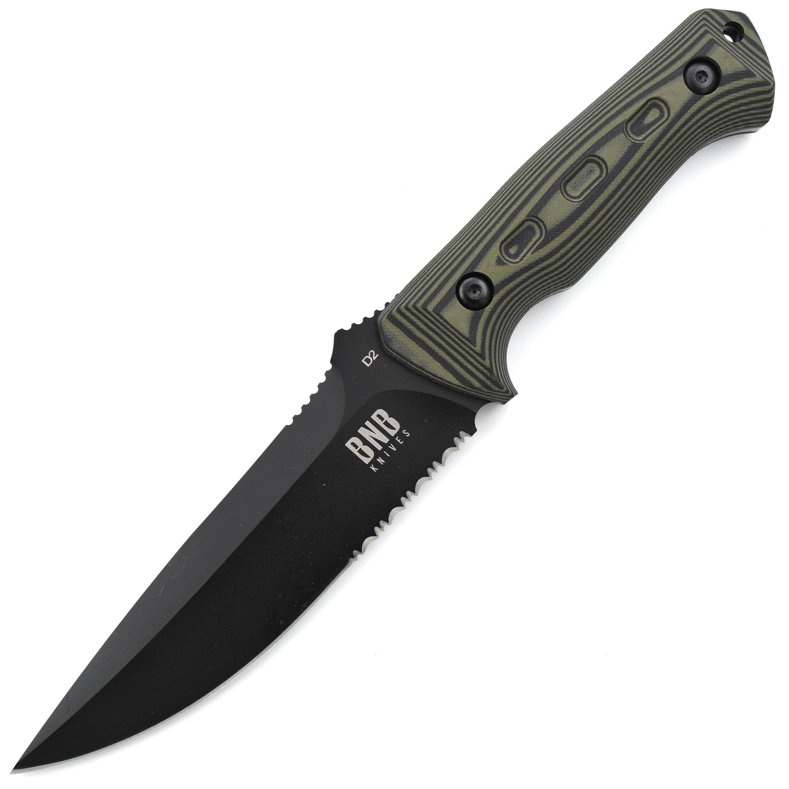 BnB Knives Tactical Cobra, 6 D2 Steel Blade, G10 Handle - BNB10081C Sale Enjoy