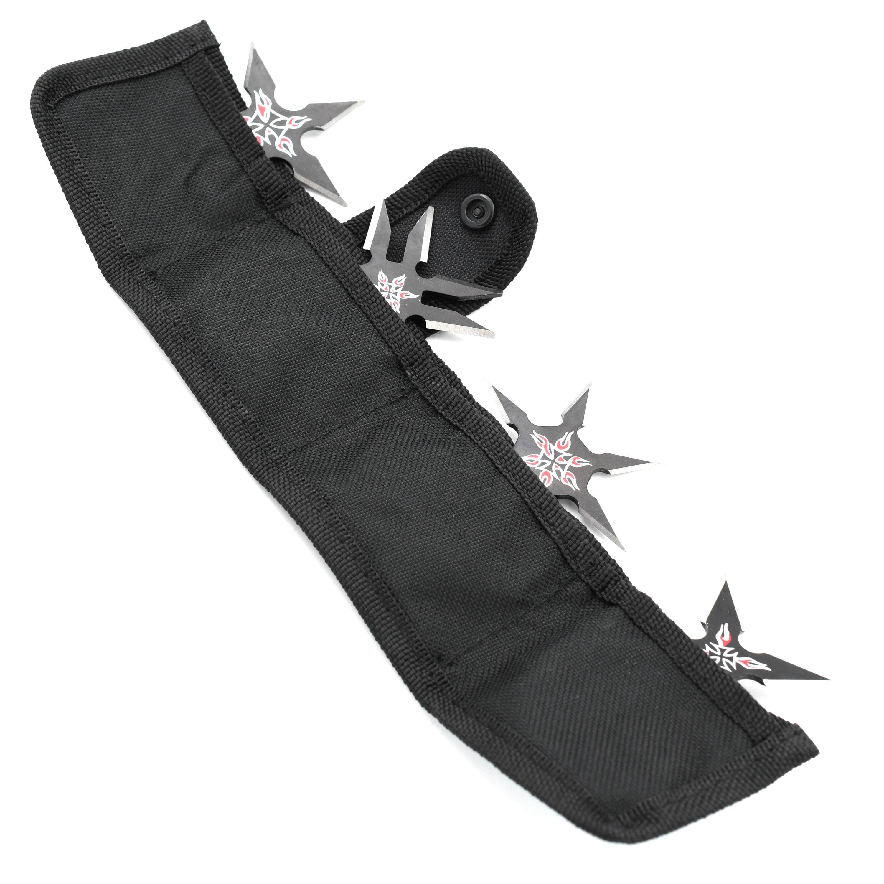 Rite Edge Black Throwing Star Set with Sheath - 210816 Latest Collections