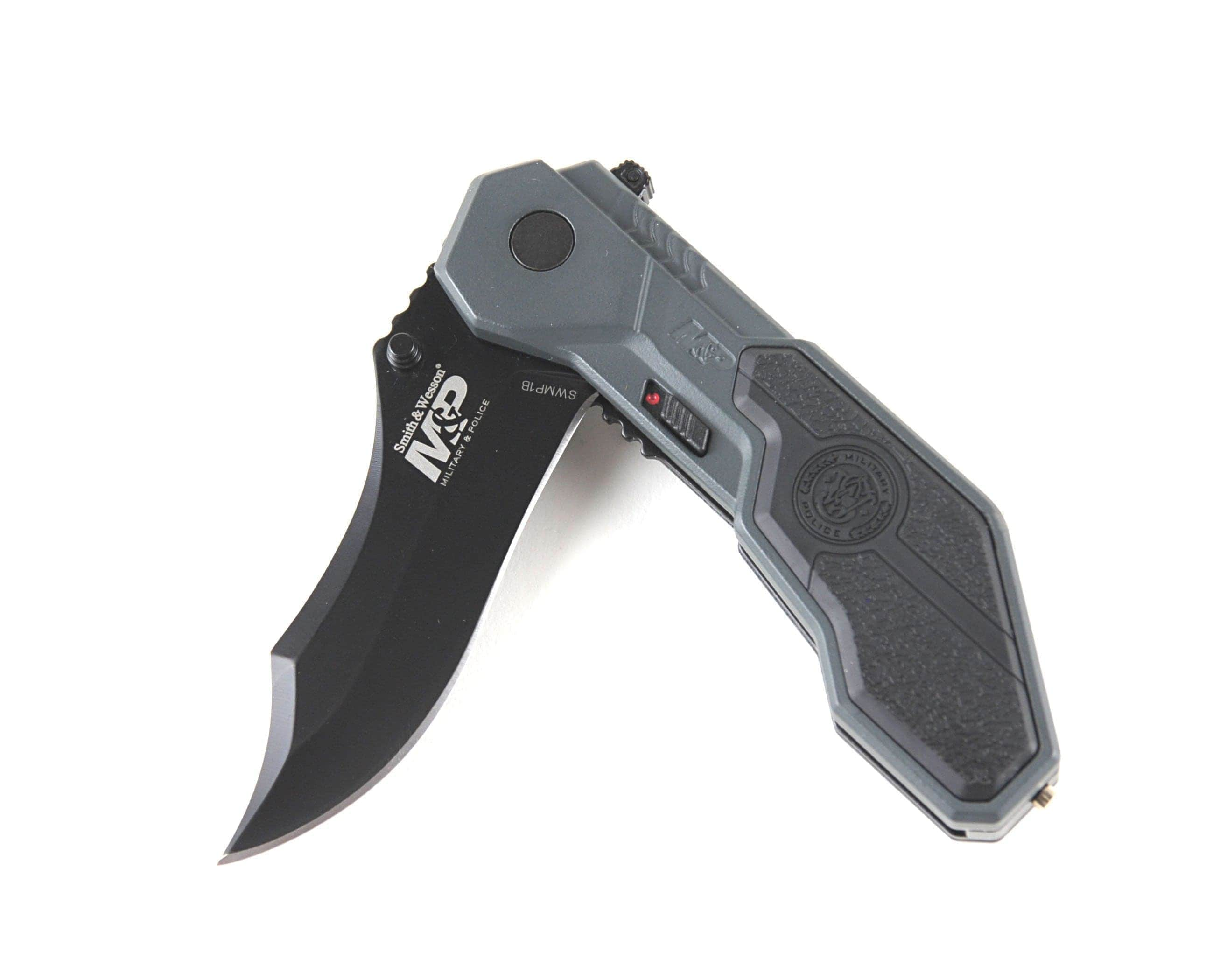 Smith & Wesson M&P Tactical Knife, 2.9 MAGIC Assisted Blade, Aluminum Handle - SWMP1B With Credit Card Free Shipping