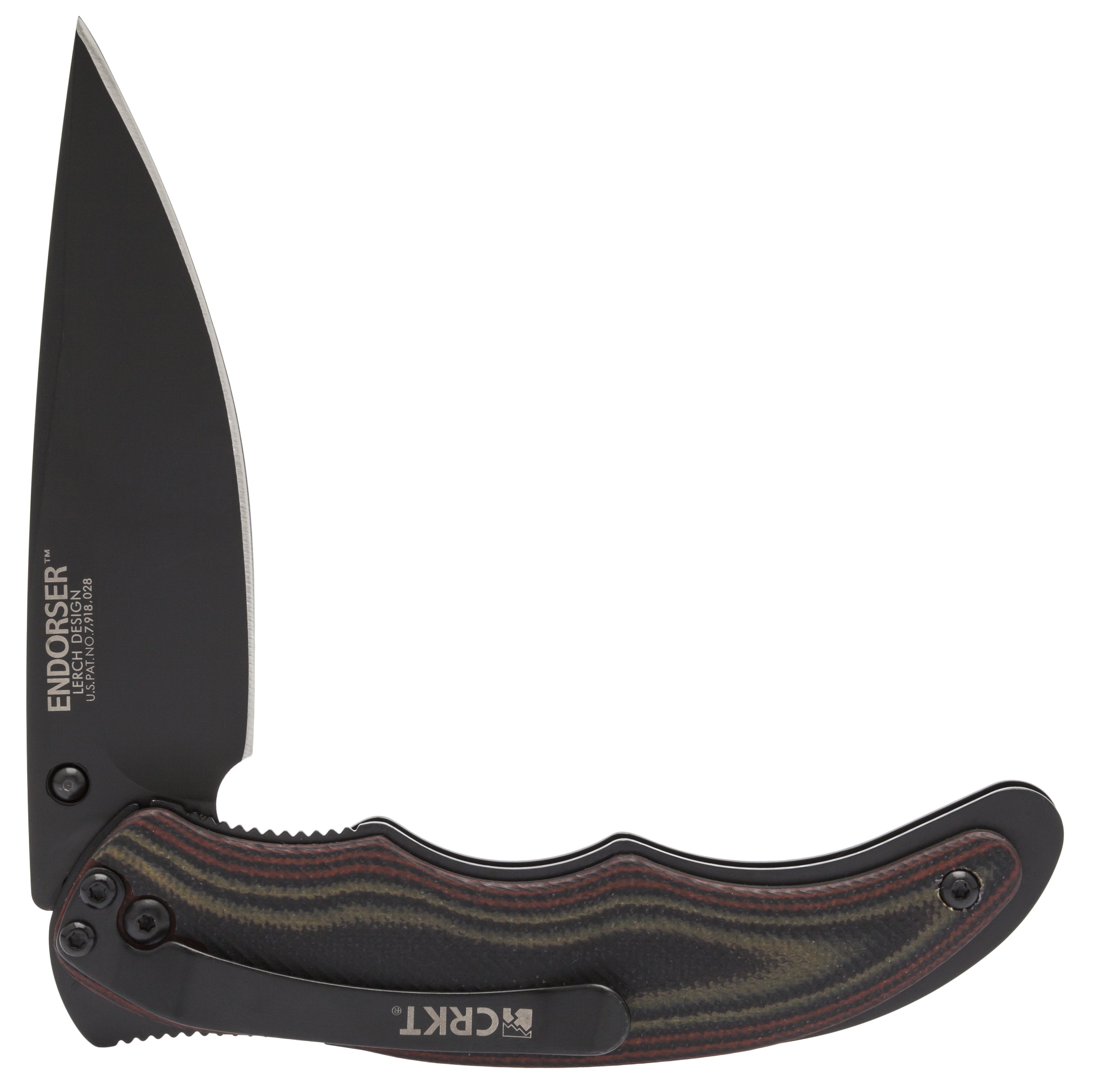 CRKT Endorser, 3.18 Black Assisted Blade, G10 Handle - 1105K Online Online Cheap Online