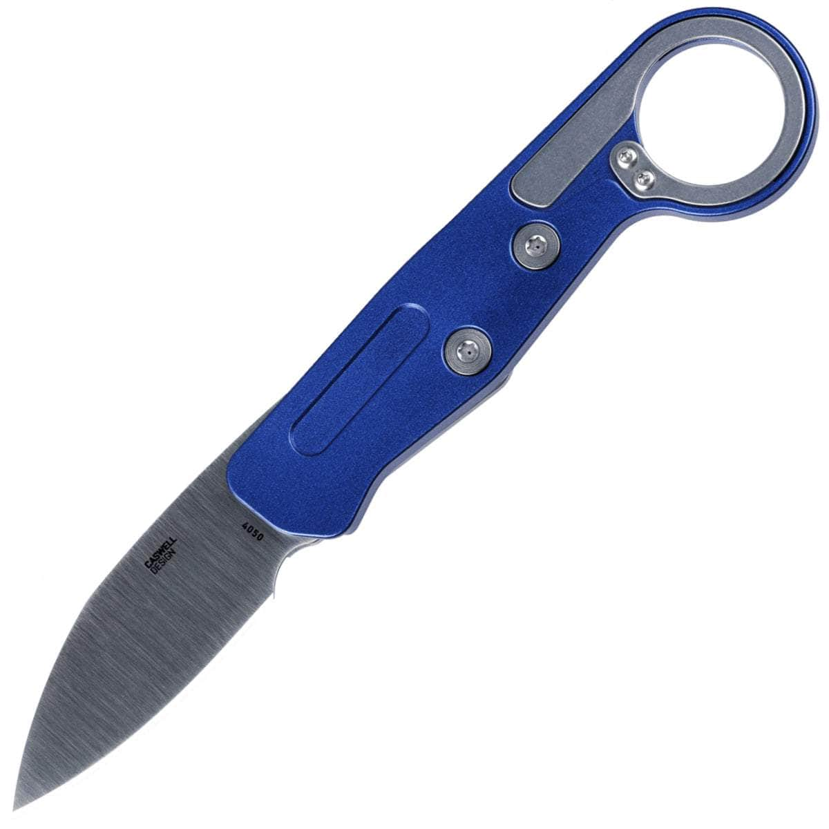 CRKT Provoke EDC, 2.56 Kinematic D2 Blade, Blue Aluminum Handle - 4050 Sale Amazon