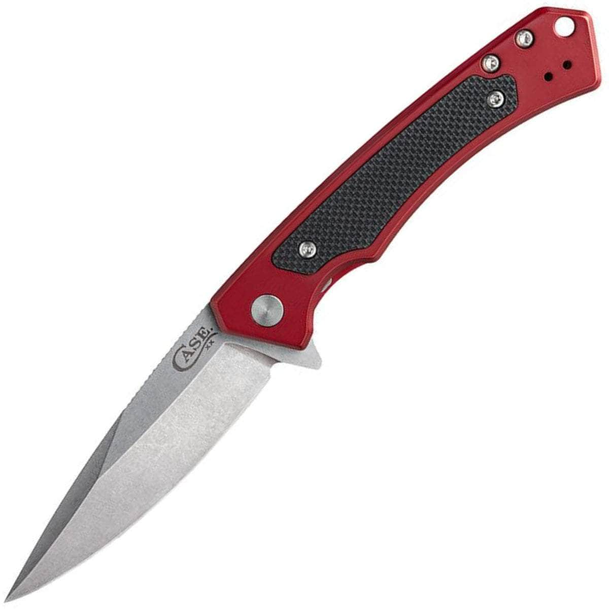 Case Marilla, 3.4 S35VN Blade, Red Aluminum Handle - 25881 Cheap Store