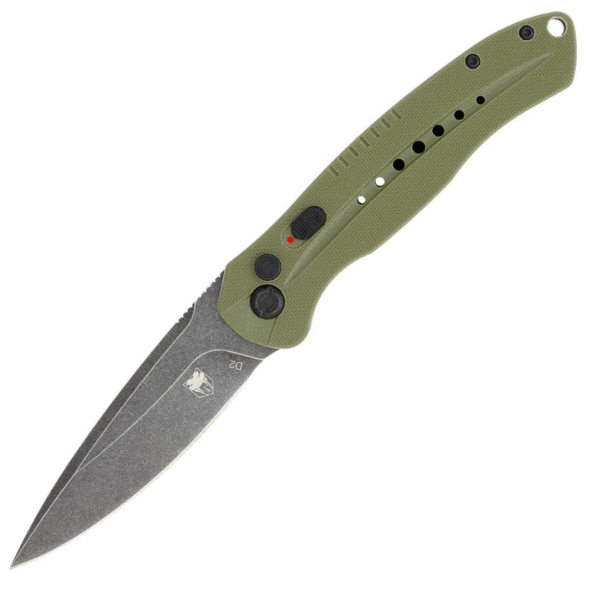 CobraTec OD Green Diablo Auto, 3.5 D2 Blade, G10 Handle - ODGDIABLOAUTO Discount 2025 Unisex