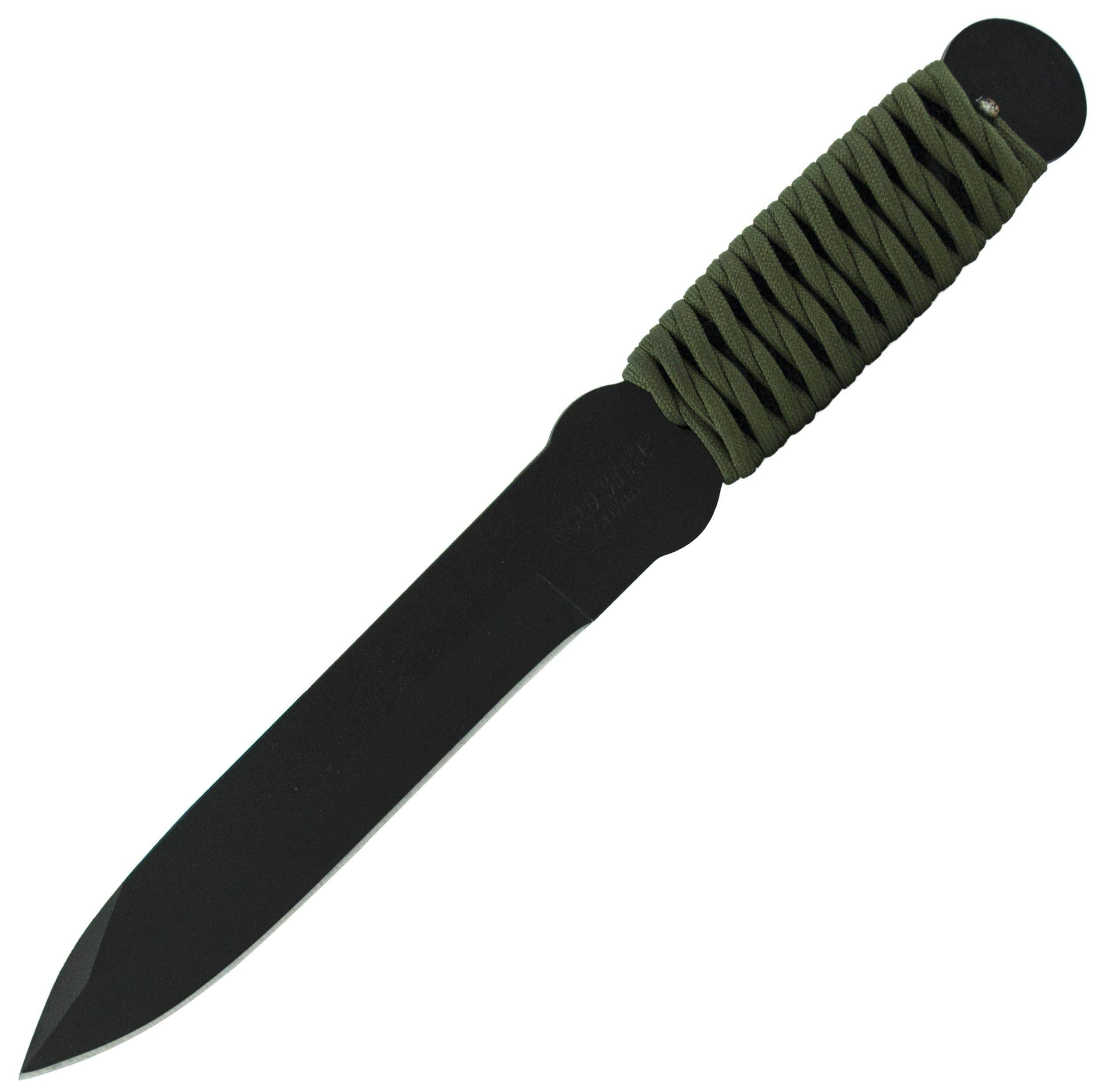 Cold Steel True Flight Throwing Knife, 6.75 Blade, Paracord Handle - 80TFTC Cheap View