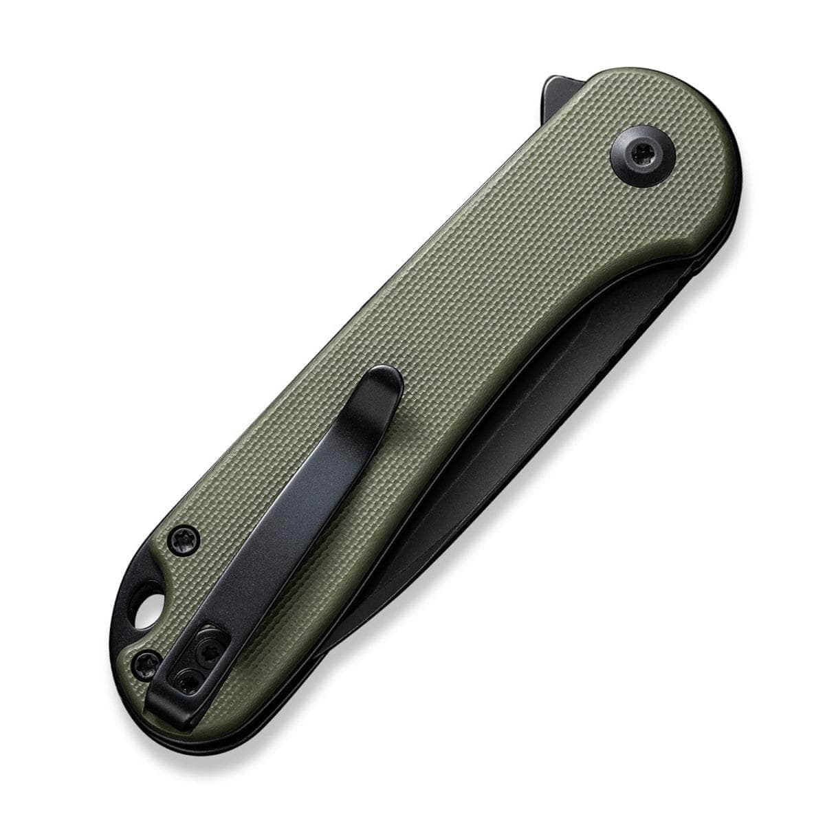 CIVIVI Button Lock Elementum II, 2.96 Black Nitro-V Blade, OD Green G10 Handle - C18062P-3 Cheap Store