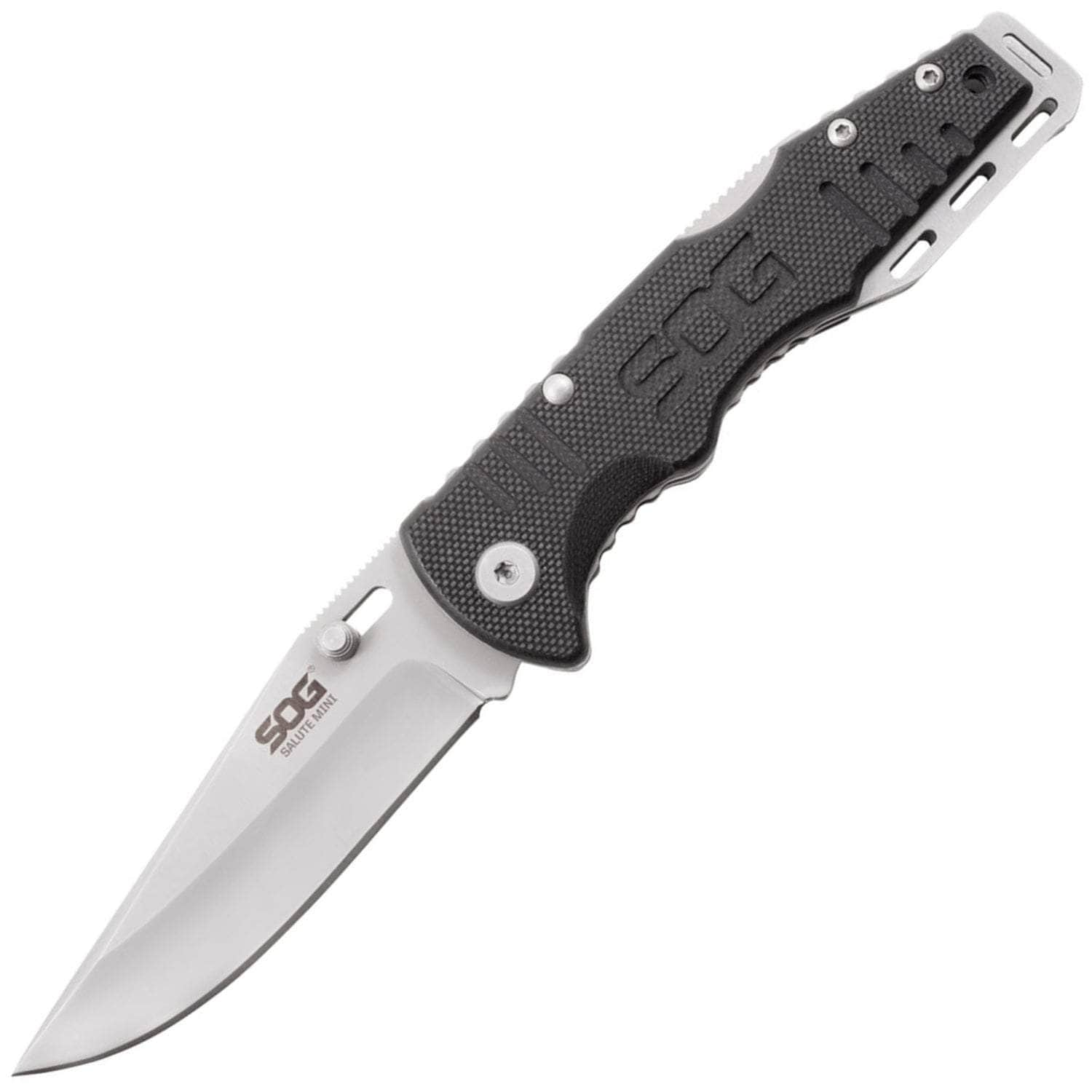 SOG Salute Mini, 3.1 Bead-Blast Blade, G10 Handle - FF1001-CP Perfect Sale Online