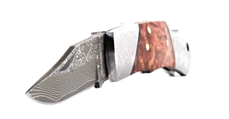 Boker Magnum Damascus Duke, 2.44 Blade, Wood/Steel Handle - 01MB946DAM Sale Ebay