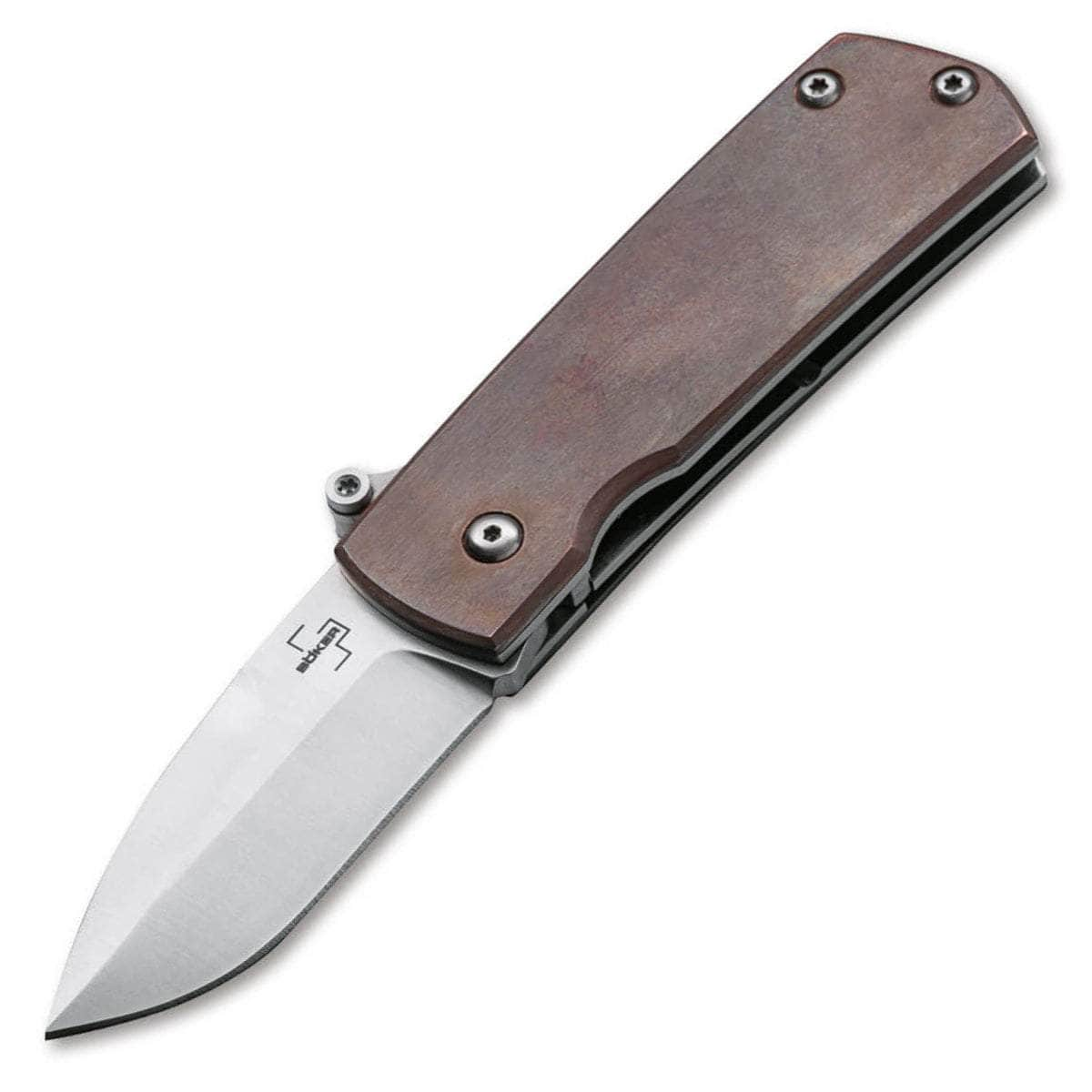 Boker Plus Shamsher, 1.97 Automatic D2 Blade, Copper Handle - 01BO362 Clearance Affordable