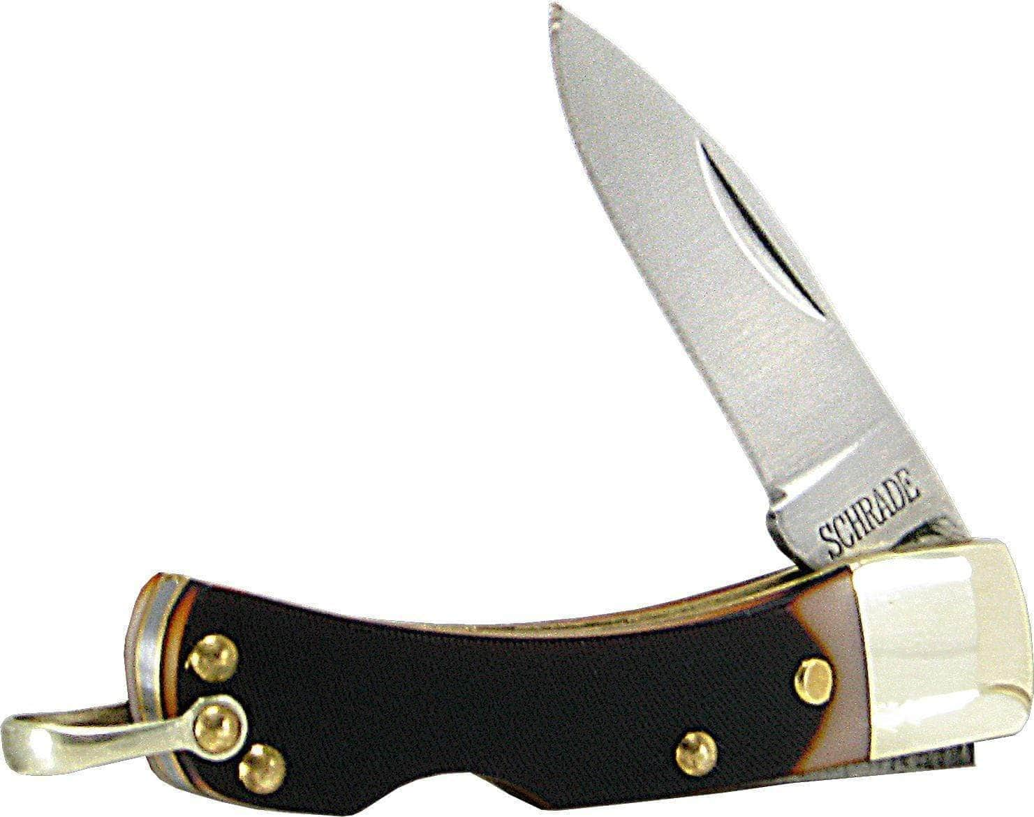 Schrade Old Timer Small Lockback, 1.6 Blade, Sawcut Handle - 1OT Free Shipping Online