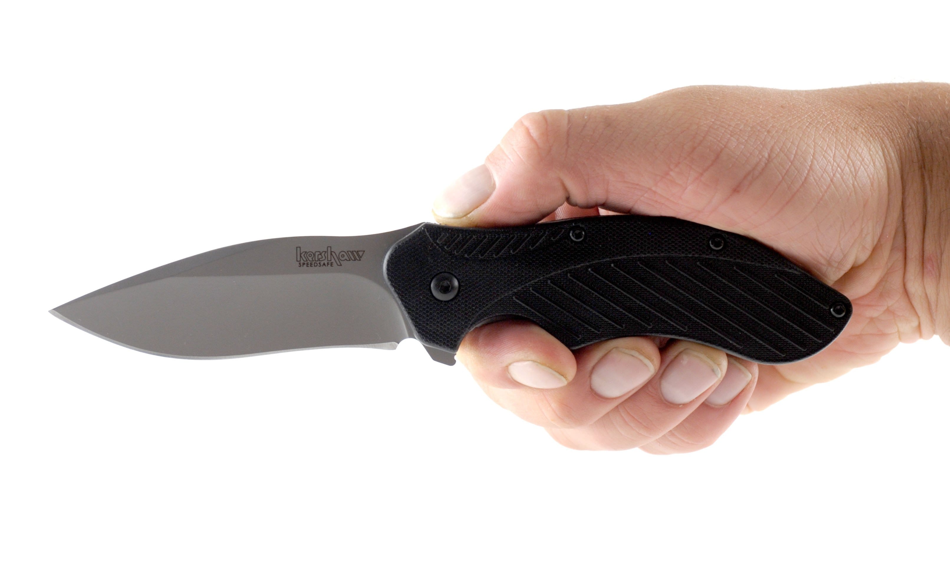 Kershaw Clash, 3.1 Plain Assisted Blade, GFN Handles - 1605 Sale Ebay