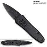 Black Push Button Legal Auto Knife PF-48BK Outlet Store Online