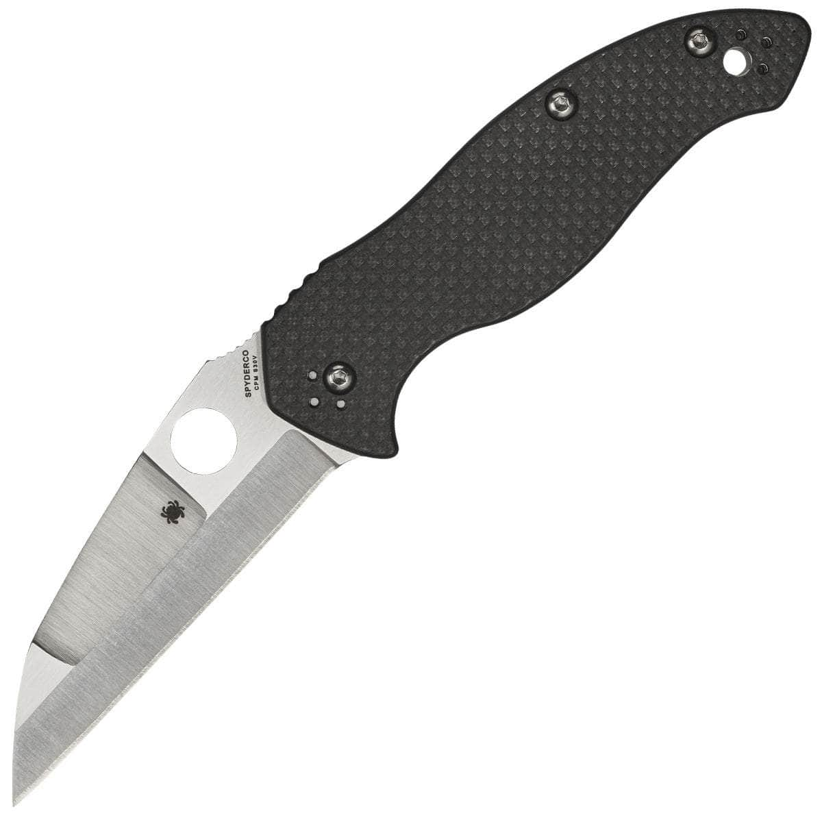 Spyderco Canis, 3.4 Wharncliffe S30V Blade, Carbon Fiber/G10 Handle - C248CFP Outlet Deals