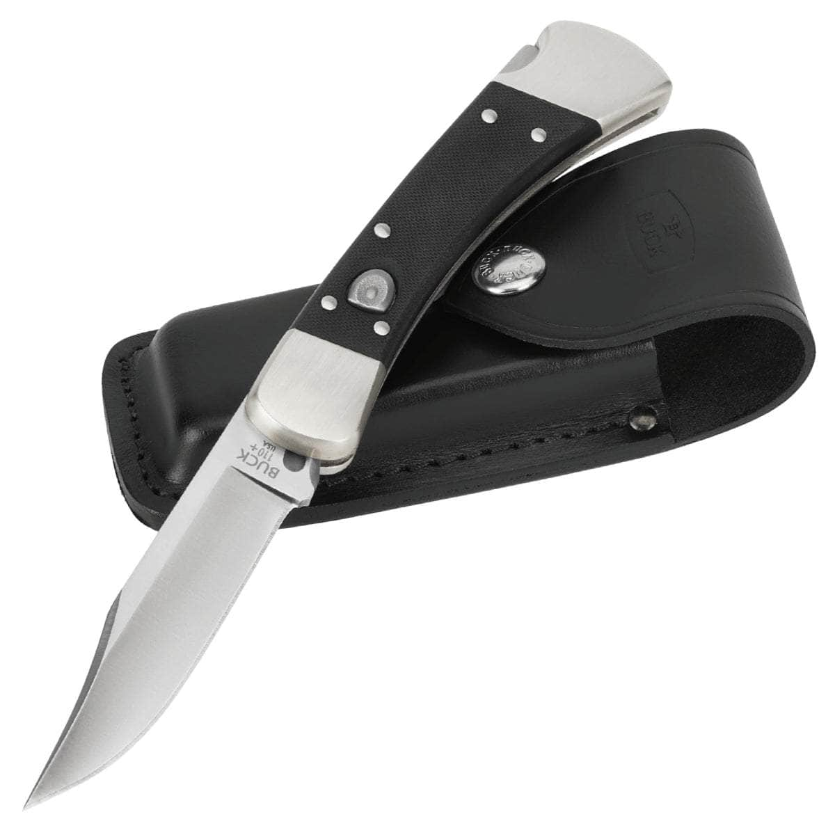 Buck 110 Auto Elite Knife, 3.75 S30V Blade, Black G10 Handle, Sheath - 0110BKSA-B Best Wholesale For Sale